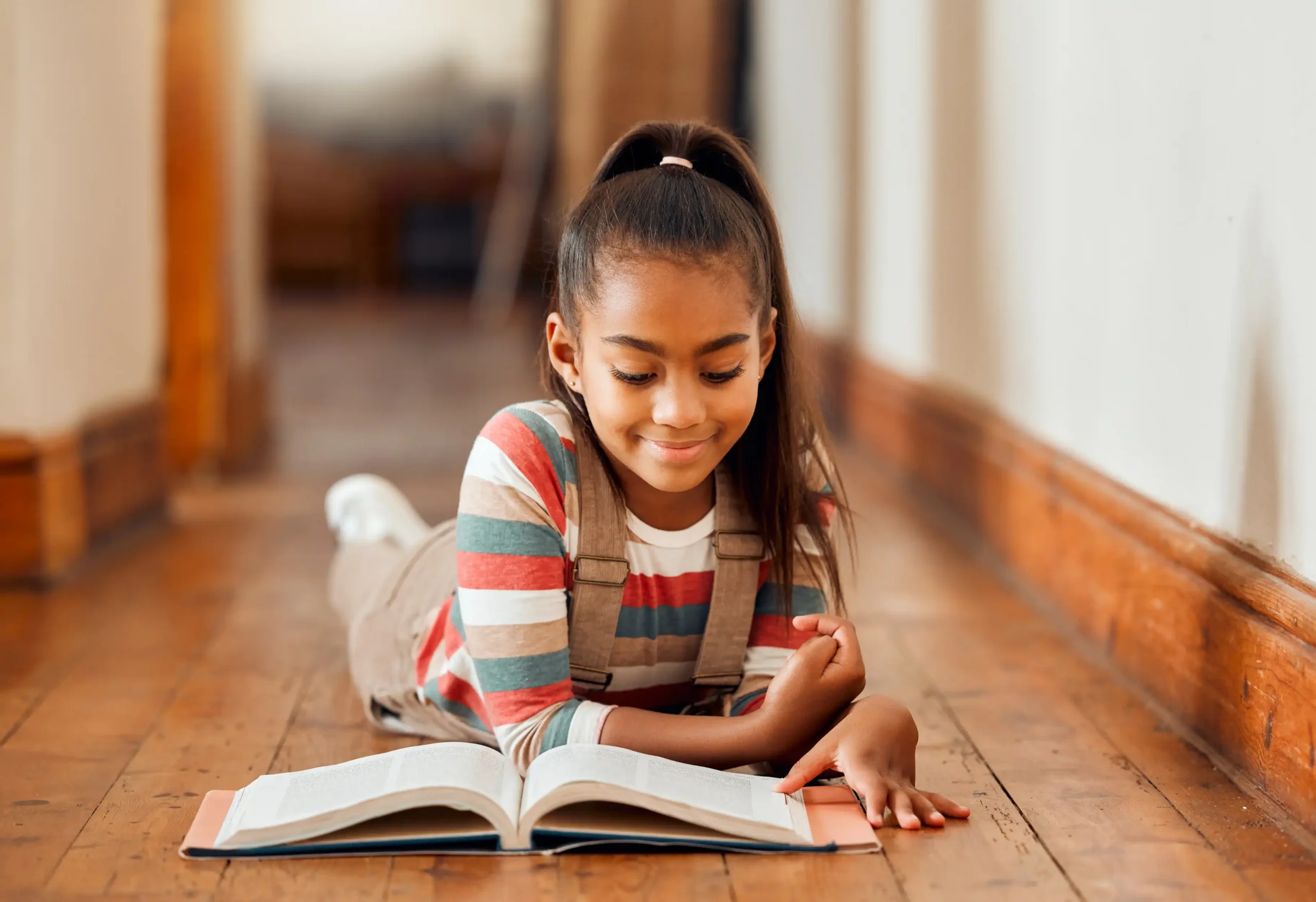 knowledge-black-girl-reading-floor-smile-hobby-learning-creative-relax-weekend-young-lady-african-american-female-ground-book-story-time-literature-chilling